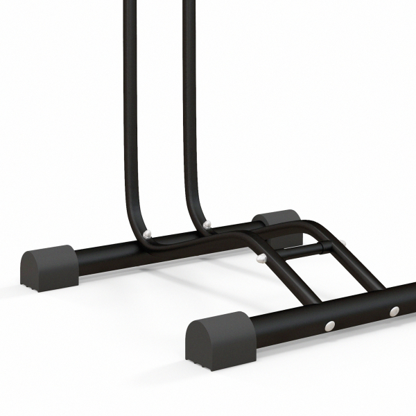 SPORTNOW Estacionamento de Bicicletas Vertical e Horizontal com Ganchos Ajustáveis para Bicicletas de 6 a 28 Polegadas e 700 C - Image 8