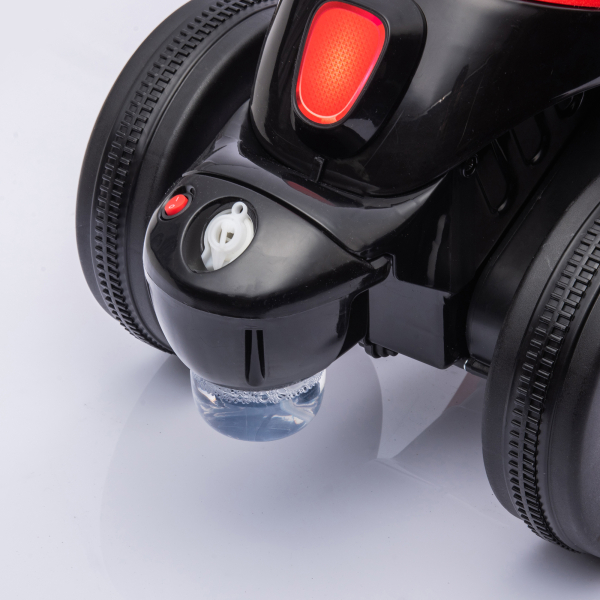 AIYAPLAY Mota Elétrica para Crianças Mota a Bateria 6V com Função de Bolhas Farol Música Motocicleta para Crianças com Velocidade 3km/h Carga 30 kg Vermelho - Image 9