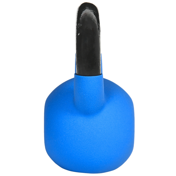 HOMCOM Kettlebell de 8kg de Ferro Fundido Peso Russo com Revestimento de Neoprene para Treinamento de Força 18x11x20cm Azul - Image 8