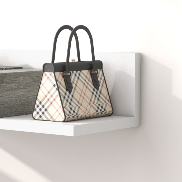 HOMCOM Conjunto de Móveis de Entrada com Espelho e Gaveta Móvel de Entrada Suspenso Estilo Moderno 75x3,5x75 cm e 75x30,5x20 cm Branco e Cinza - Image 7