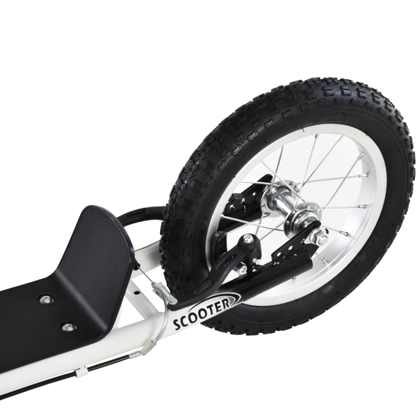 HOMCOM Trotinete com altura ajustável 2 Pneus infláveis ​​para crianças acima de 5 anos - Image 9