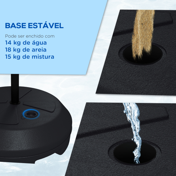 SPORTNOW Tabela de Basquetebol com Altura Ajustável 129-179 cm Aro de Basquetebol com Alvo Magnético e Dardos Ø38x129-179 cm Preto - Image 6