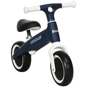 AIYAPLAY Bicicleta sem Pedais para Crianças Bicicleta de Equilíbrio com Assento Ajustável em Altura 67,5x32x44 cm Azul