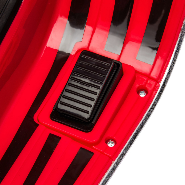 AIYAPLAY Moto Elétrica para Crianças de 3-6 Anos com Licença Vespa com USB MP3 Luz LED Rádio FM Velocidade 3 km/h Vermelho - Image 9