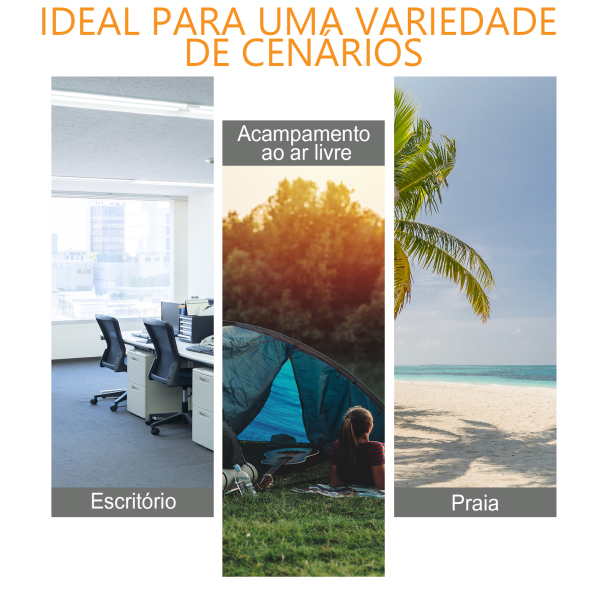 Outsunny Cama de Campismo Dobrável Cama de Campismo com Estrutura Metálica Carga 136 kg para Praia Viagens 193x64x40 cm Verde - Image 7