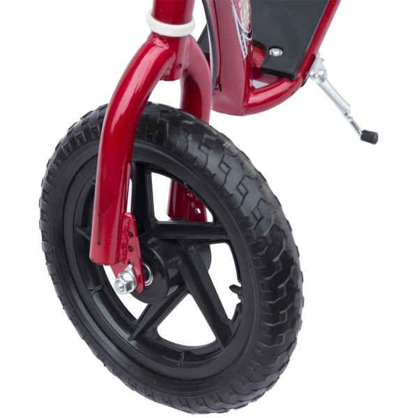 HOMCOM Trotinete para Crianças acima de 5 anos Scooter de 2 Rodas Grandes de 12 Polegadas com Freio e Guidão Ajustável em Altura Carga Máx. 100kg 120x52x80-88cm Vermelho - Image 9
