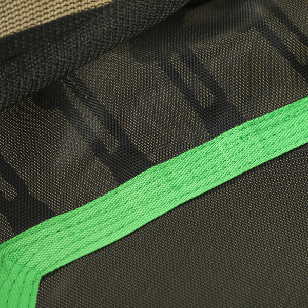 HOMCOM Trampolim para Crianças com Rede de Segurança e Estrutura de Aço para Interiores e Exteriores Carga 50kg Ø163,5x190 cm Verde - Image 9
