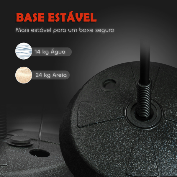 AIYAPLAY Punching Ball para Crianças Kit de Boxe para Crianças com Luvas de Boxe Altura Ajustável 122,5-147 cm e Base Preenchível Vermelho - Image 7