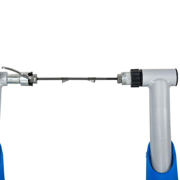 HOMCOM Rolo de Bicicleta com Resistência Ajustável de 8 Níveis 77x56x47,5 cm Azul - Image 9