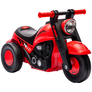 AIYAPLAY Carro Andador para Bebés acima de 2 Anos Mota Carro Andador com Música Bolhas Carga 30 kg 80x35,5x42 cm Vermelho