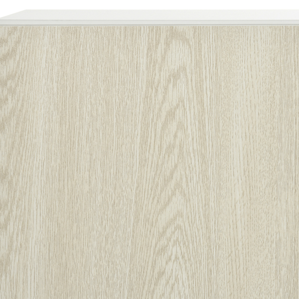 HOMCOM Móvel de TV para Sala de Estar Móvel para Televisores 150x31,5x40cm e Prateleira de Parede 95,5x16x60cm Madeira e Branco - Image 5
