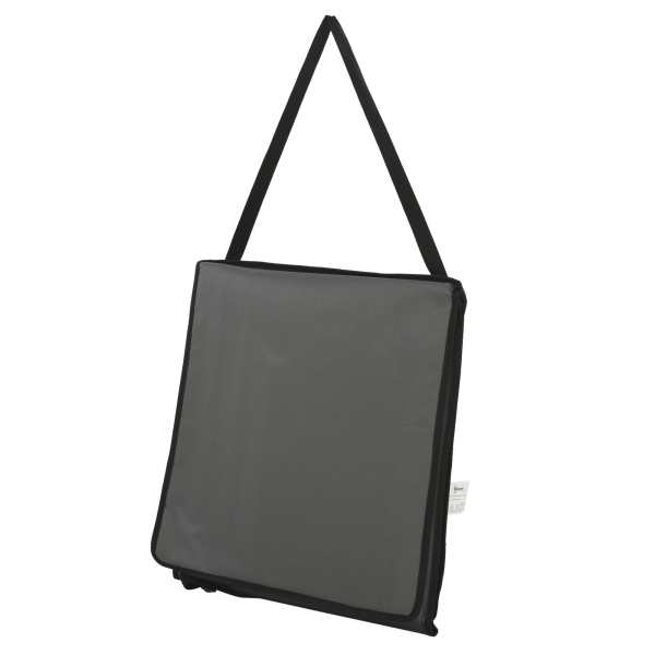 Outsunny Conjunto de 2 Esteiras de Praia Dobrável Esteiras Acolchoadas com Encosto Reclinável 142x51x40 cm Cinza - Image 8