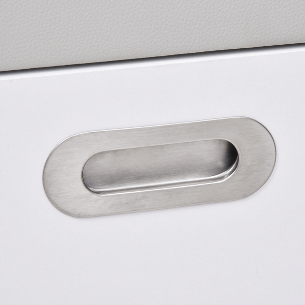 HOMCOM Sapateira com Assento Acolchoado Carga máxima de 120kg MDF 80x30x43cm Branco - Image 9