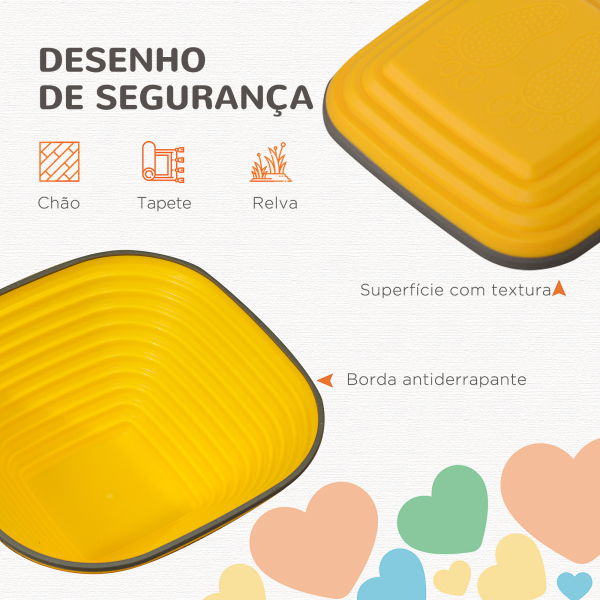 AIYAPLAY Jogo de Equilíbrio para Crianças Empilhável de 6 Peças Antiderrapante para Interior e Exterior Multicor - Image 6