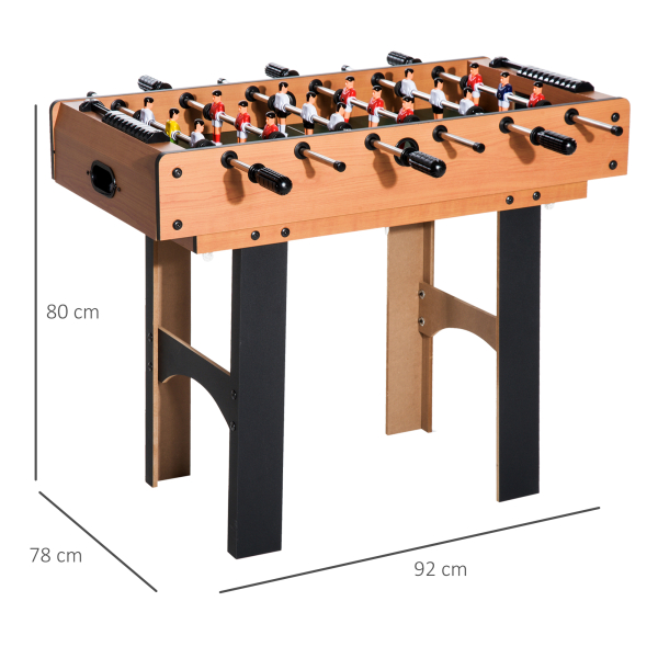 HOMCOM Mesa Multi-Jogos 4 em 1 Mesa de Jogos para Crianças acima de 6 Anos Matraquilho para Crianças Mesa de Bilhar Mesa de Ping-Pong 87x43x73 cm Madeira e Preto - Image 3