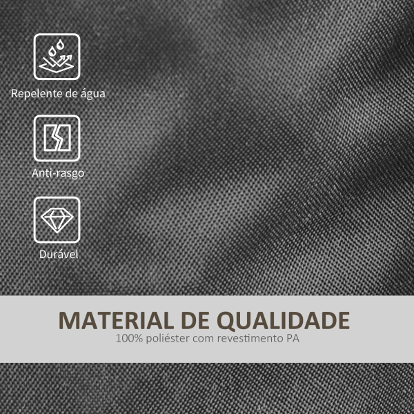 Outsunny Pack de 4 Sacos de Lastro Enchíveis para Carpa Tenda e Toldo Volume Máx. 15kg Ø14x42 cm Preto - Image 6