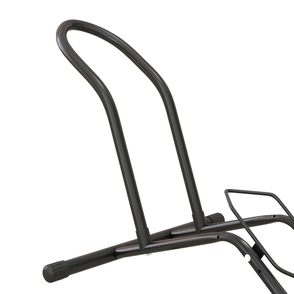 SPORTNOW Estacionamento para Bicicletas Suporte para Bicicletas de Aço para Interior e Exterior 59x41x38 cm Preto - Image 8