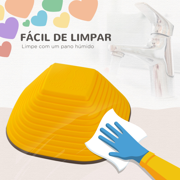 AIYAPLAY Jogo de Equilíbrio para Crianças Empilhável de 6 Peças Antiderrapante para Interior e Exterior Multicor - Image 7