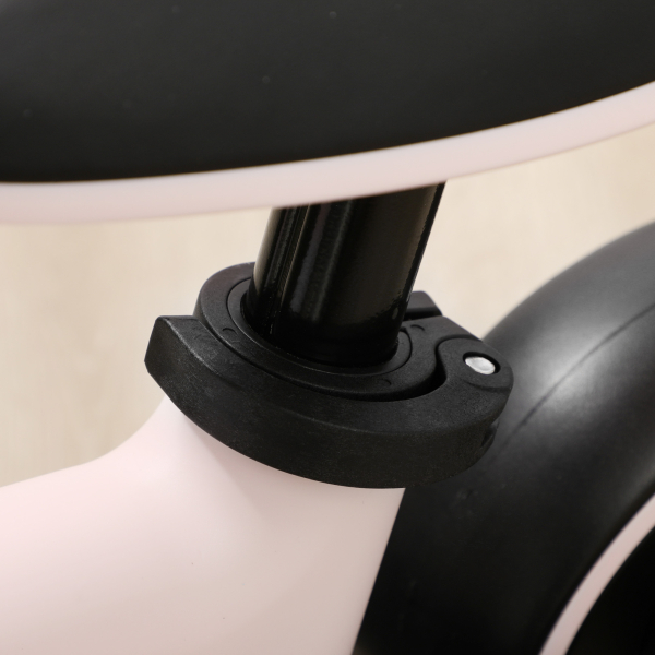 AIYAPLAY Bicicleta sem Pedais para Crianças acima de 18 Meses com Assento Ajustável em 30-36,5 cm Rodas de Ø19 cm 66,5x34x46,5 cm Rosa - Image 9