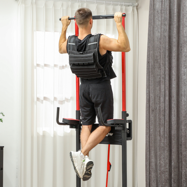 SPORTNOW Colete de Pesos 20 kg Colete de Musculação Ajustável com Bandas Reflectoras Colete de Cross Training  Preto - Image 2