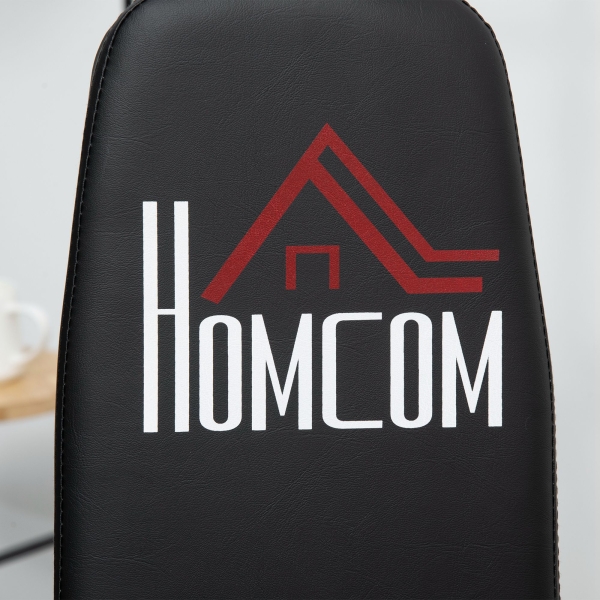 HOMCOM Máquina Multi-Estação Máquina de Musculação com Estribo para Pernas Placas de Pesos de 45kg Carga Máxima 110kg Treinamento Fitness em Casa Ginásio 135x103x200 cm Preto - Image 8