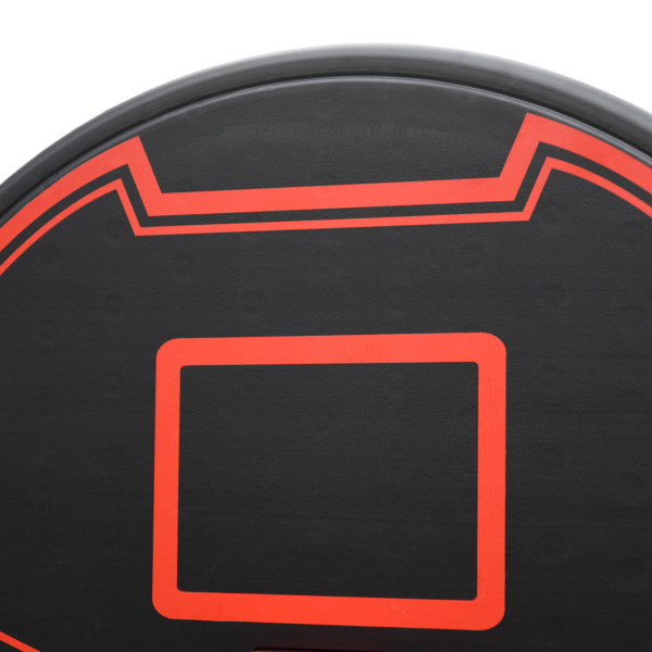 HOMCOM Tabela de Basquetebol com Altura Ajustável 194-249 cm Rodas e Base Recarregável para Adolescentes e Adultos Vermelho e Preto - Image 8