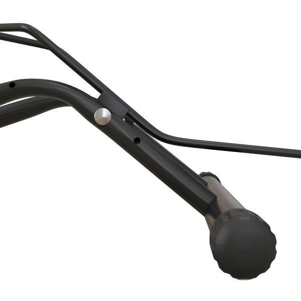 SPORTNOW Estacionamento para Bicicletas Suporte para Bicicletas de Aço para Interior e Exterior 59x41x38 cm Preto - Image 9