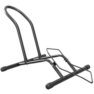 SPORTNOW Estacionamento para Bicicletas Suporte para Bicicletas de Aço para Interior e Exterior 59x41x38 cm Preto