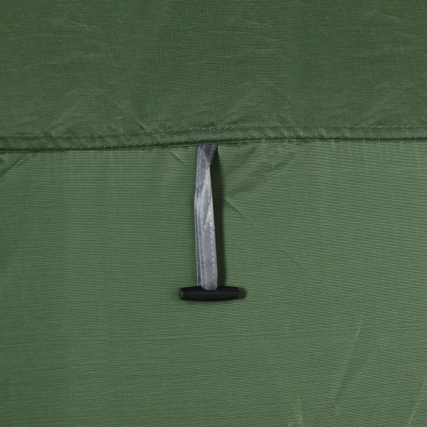 Outsunny Tenda de Duche Tenda de Privacidade Portátil com 1 Gancho Bolso Bolsa de Transporte e UV20+ 126x124x189 cm Verde - Image 8