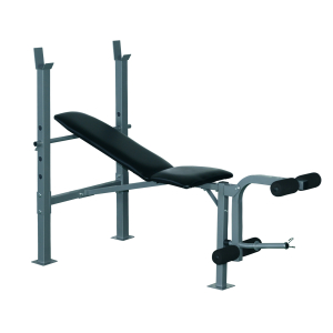 HOMCOM Banco de Musculação máquina de fitness com encosto ajustável 165x68x114cm Preto