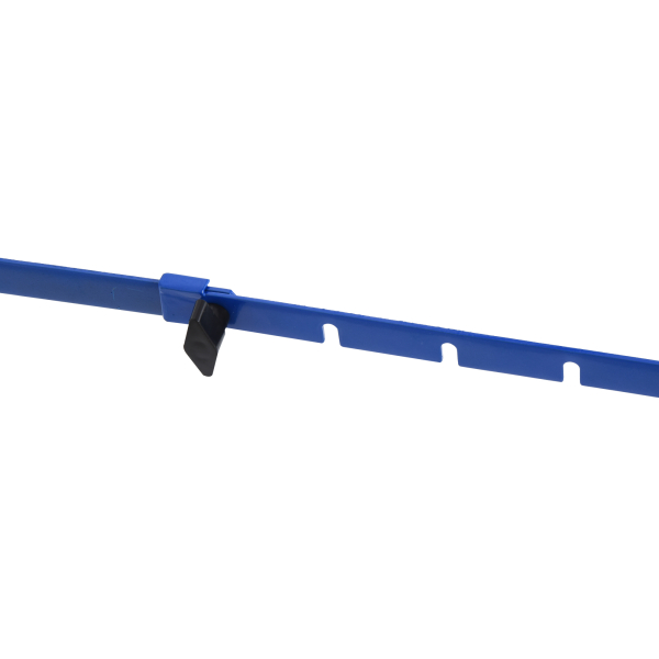 HOMCOM Rede de rebote dobrável para treinamento rebotador ajustável em 5 níveis em ângulo com tubo de aço 100x95x90 cm azul - Image 9