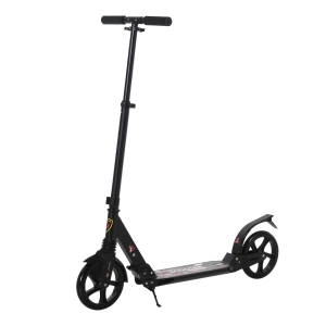 HOMCOM Trotinette dobravel com o guiador ajustável da altura trotinete para adultos e crianças acima de 14 anos carga 100 kg