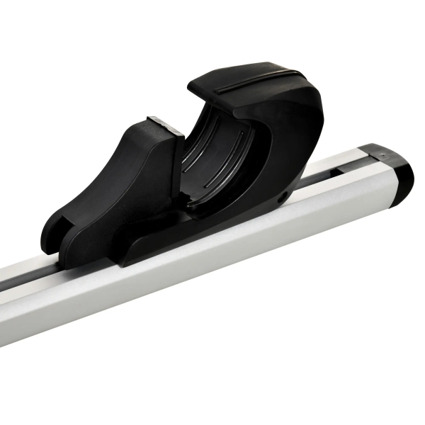HOMCOM Barras de Tejadilho Universal para Carros Carris de Tejadilho com 135cm Trilho de Alumínio e Chave Carga 75kg Prata - Image 9