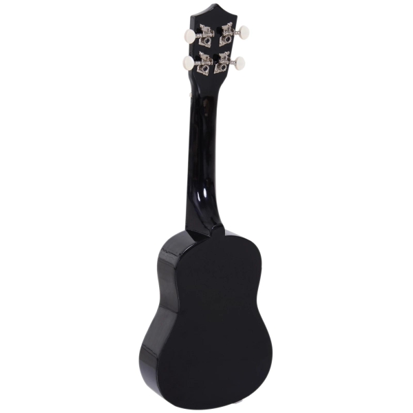 HOMCOM Ukelele de 21 Polegada para Iniciantes com Cordas de Nylon 53X17,5X6,2 cm Preto - Image 9
