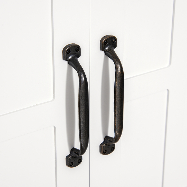 HOMCOM Armário de Parede para Casa de Banho com 2 Portas e Prateleira Ajustável e Armazenamento Aberto 60x19,8x58 cm Branco - Image 8