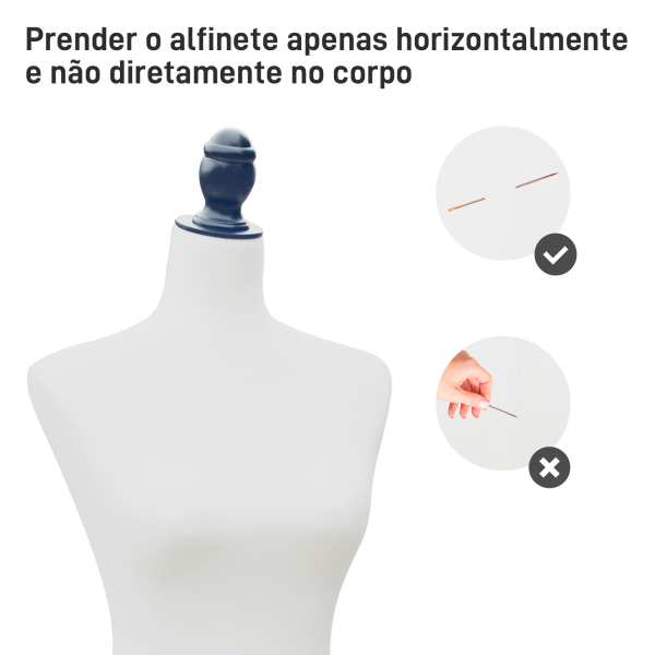 HOMCOM Manequim de Costura Feminino Manequim de Costura Ajustável a 130-168 cm com Tripé de Madeira Branco - Image 8
