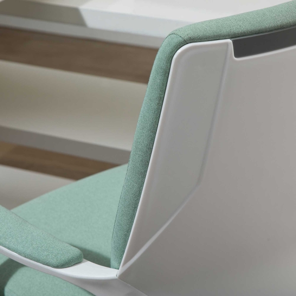 Vinsetto Cadeira de Escritório Ergonómica Giratória e com Altura Ajustável e Suporte Lombar 62x69x92-100 cm Verde - Image 9