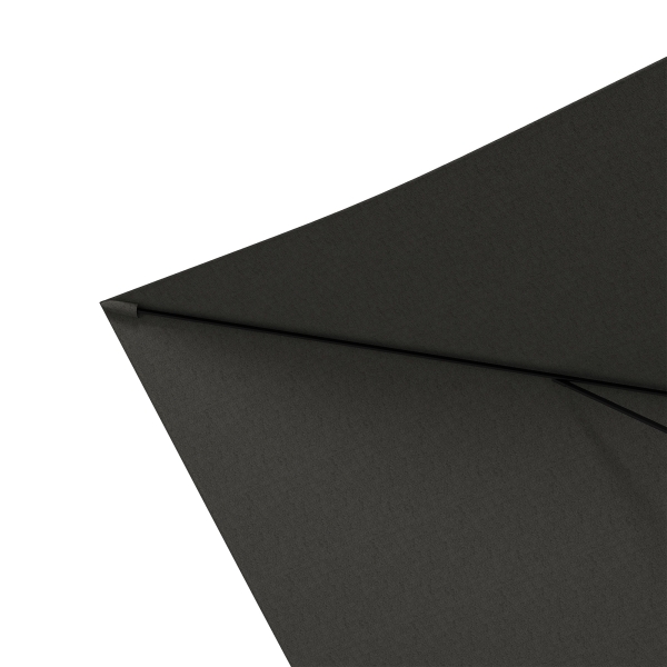 Outsunny Chapéu de Sol de Jardim 300x200x248 cm Proteção UV50+ Inclinável com Teto de Ventilação e Manivela para Terraço Cinza Escuro - Image 8