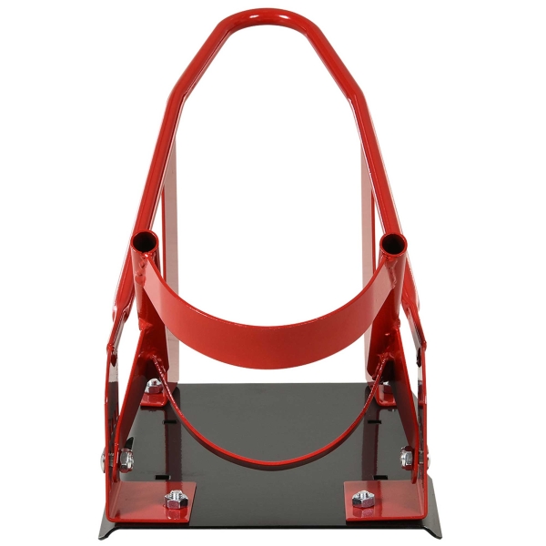 HOMCOM Cavalete Traseiro para Mota com Comprimento Ajustável Elevador Universal com Estrutura Metálica Capacidade 450 kg 51-69x27,5x34 cm Preto - Image 9
