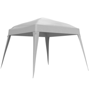 Outsunny Toldo de Tenda de Substituição 3x3m Teto de Reposição para Tenda Dobrável de Jardim em Tecido Oxford com Proteção UPF 50+ Branco