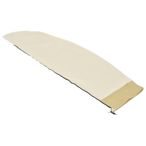 Outsunny Capa Protetora de Chapéu de Sol Ø56x220 cm Capa para Chapéu de Sol Resistente para Jardim com  Zíper Tecido Oxford Bege