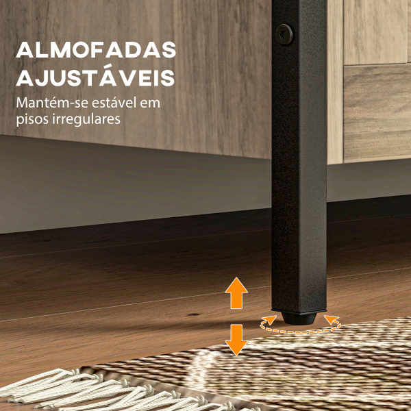 HOMCOM Baú de Armazenamento 95L Baú de Arrumação com Tampa Banco de Armazenamento com Dobradiça de Segurança 80x40x49 cm Cinza Claro - Image 6