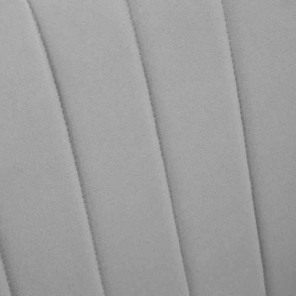 HOMCOM Poltrona de Sala de Estar Estofada em Couro Sintético e Veludo com Apoios para os Braços Pés Dourados 64x62x72,5 cm Cinza - Image 9