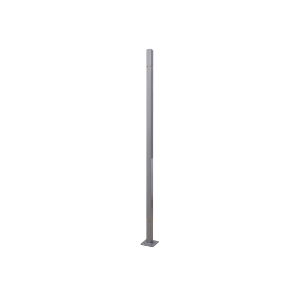 SONGMICS GSA002 Suporte para cassete, acessório retrátil para toldo de um lado, sem necessidade de montagem na parede, acessórios para toldo para montagem no chão, 11,5 x 11,5 x 152 cm, cinza - Image 2