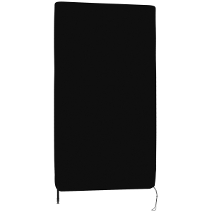 SPORTNOW Capa para Mesa de Ping Pong com Fecho de Correr Anti-UV e Impermeável para Interior e Exterior 275x153x5 cm Preto