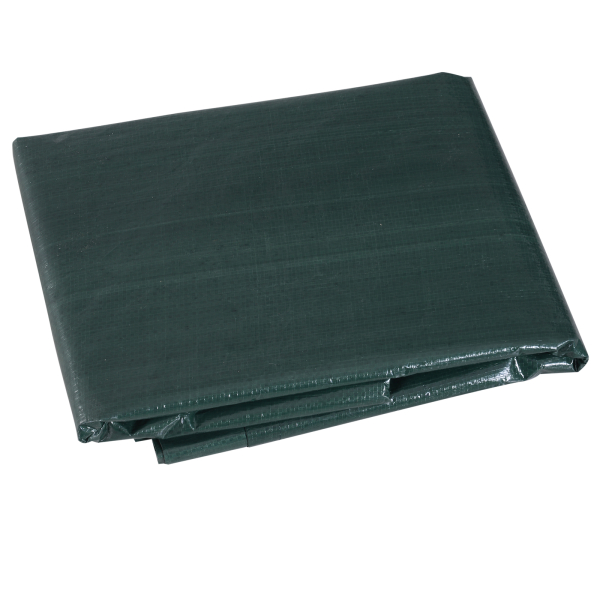 Outsunny Capa Protetora para Baloiço de Jardim de 3 Lugares 215x155x150cm Impermeável com Zíper Cobertura para Móveis de Exterior Verde - Image 7