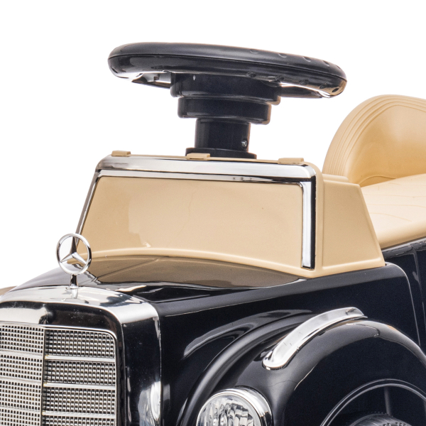 AIYAPLAY Carro Andador com Licença da Mercedes-Benz 300S com Armazenamento Volante Sistema Anti-Tombo  77,5x41,5x45 cm Preto - Image 9