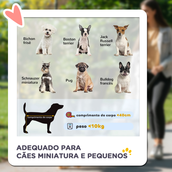PawHut Carrinho para Animais de Estimação Carrinho para Cães Dobrável com Compartimento Desmontável 4 Portas 81x58x97,5 cm Cinza - Image 4