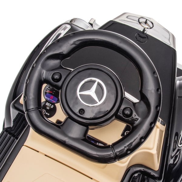 AIYAPLAY Carro Andador com Licença da Mercedes-Benz 300S com Armazenamento Volante Sistema Anti-Tombo  77,5x41,5x45 cm Preto - Image 8