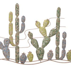 PAINEL DE FERRO CACTUS -B- 90X2,5X64 CM